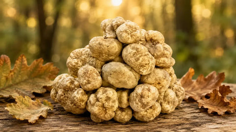 Průvodce bílým lanýžem: Tuber magnatum, chuť, sezóna a použití